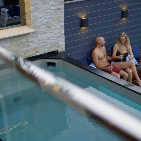 Couple Enjoying Their Little Pool 11