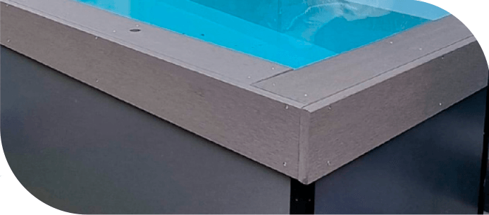 Little Pools Fiberglass Above Ground Pools Cladding Decking and Fascia Board