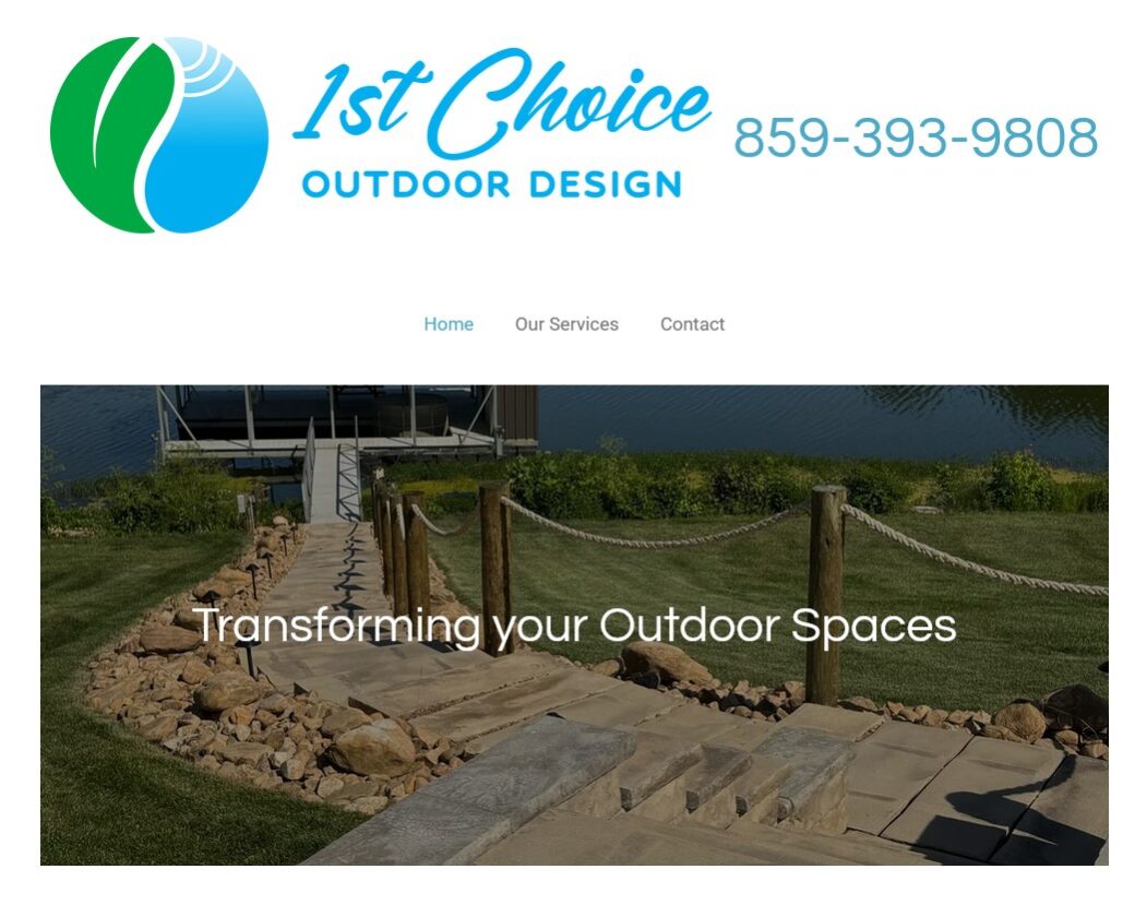 1st choice outdoor design